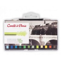 Set 12 pasteluri Carre Colour Crayons - Conte a Paris