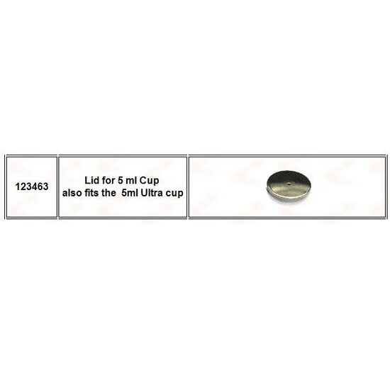 Capac pentru cupa de 5 ml - 123463 - Harder&Steenbeck