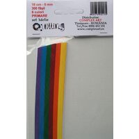 Set quilling 18cm-5mm-300fasii-6culori - Primare