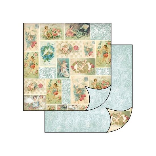 SBB117 - Hartie scrap booking - 31.2*30.3 - cangels postcards