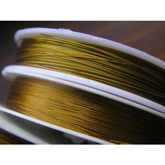 1225B - Guta, sarma plasticata 0.45mmx100m - aur vechi