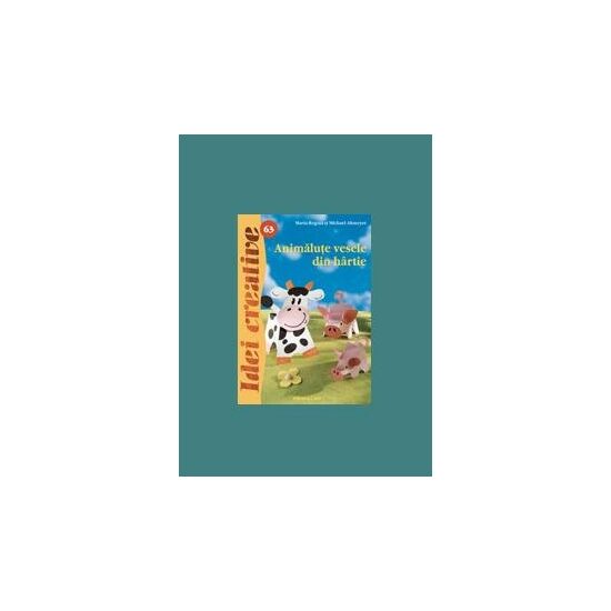 Animalute vesele din hartie - Idei Creative 63 - PE COMANDA