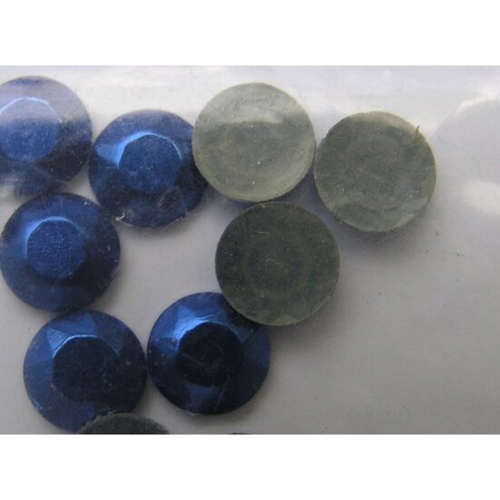 Accesorii textile - strasuri, PENT - 4 mm albastre - 4379