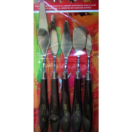 AA001 - Set 5 cutite pictura - Daco