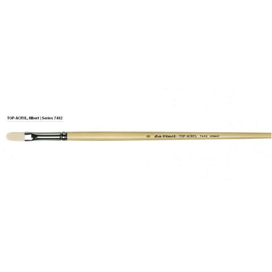 Pensula cioc de rata Filbert 7482/24 - TOP ACRYL