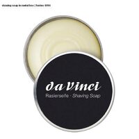 Sapun pentru barbierit in cutie metalica - Da Vinci - 4894