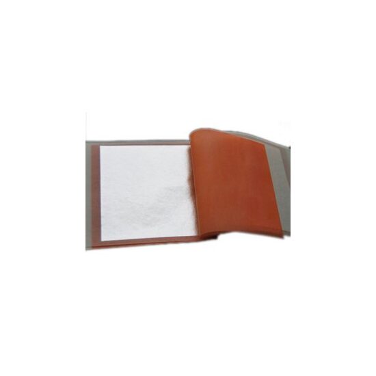 A.F.DEC - Foita de argint cu transfer 25 foite/plic - 9.5 x 9.5 cm