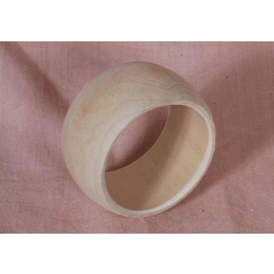 Bratara lemn lata - 4.5 cm - Pentart
