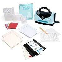 656280 - Kit 91 piese - embosare si confectionare felicitari - Sizzix
