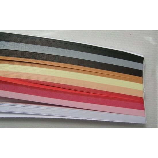 D - HARTIE QUILLING 30-5-300-10 CULORI ELEGANCE 2