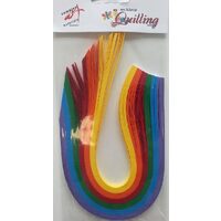 G - HARTIE QUILLING 30-5-300 10 CULORI PRIMARE