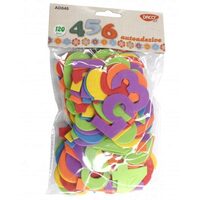 AD048 - Set 120 cifre adezive foam - Daco