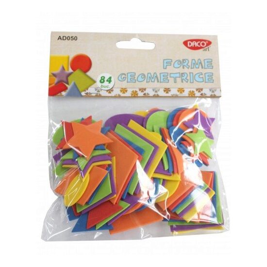 AD050 - Set 84 forme geometrice foam - Daco
