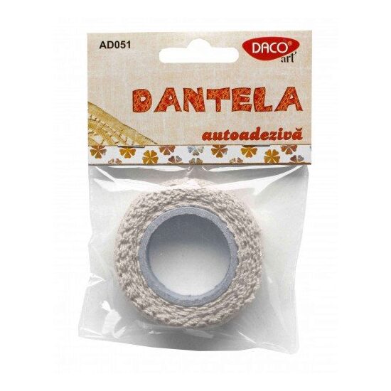 AD051C - Dantela autoadeziva crem - Daco
