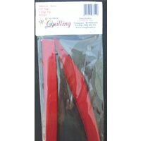 Hartie Quilling 500mm- 5mm-100 fasii - 130gr - ROSU