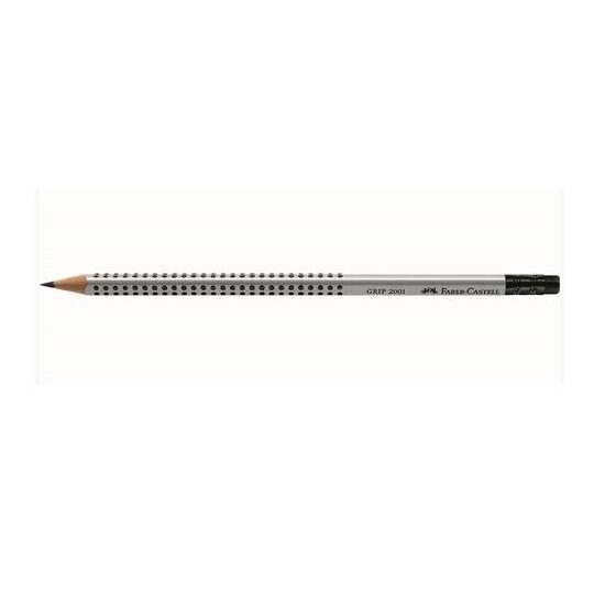 Creion grafit HB cu radiera Grip 2001 - Faber-Castell