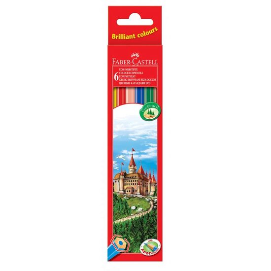 FC 120106 Set 6 creioane colorate - Faber-Castell
