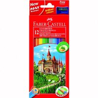 120112 Set 12 creioane colorate - Faber-Castell