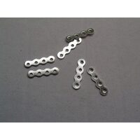 1153B - Set 10 distantier argintiu 1 cm