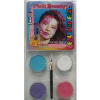 Set 4 culori face painting, Pink beauty - Eulenspiegel
