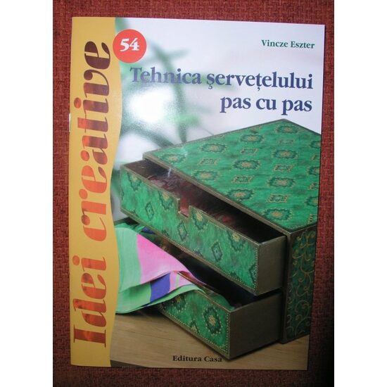 Tehnica servetelului pas cu pas - Idei creative 54