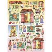 Hartie decoupage 80 gr, 50 x 70, Children - DFG267