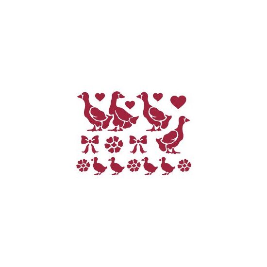 KSD36 - Sablon 20 15, Stamperia - goose