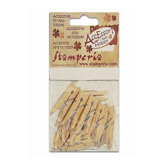 PC13 - Set 20 clestisori lemn, Stamperia