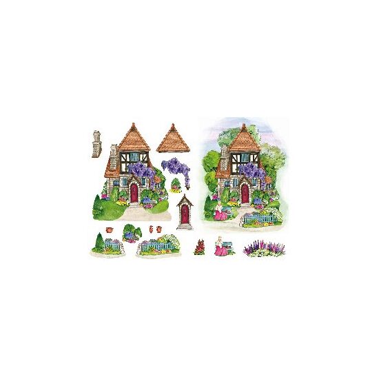 Hartie de orez - COD.115 CAMPAGNA INGLESE 35X50 cm