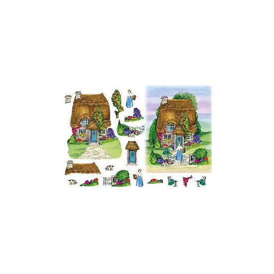 Hartie de orez - COD.139 COTTAGE 35X50 cm