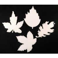 Set 4 figurine - frunze polistiren, 2665 - Pentart
