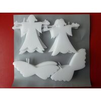 Set figurine polistiren - IV -6 ingeri - Pentart 2658