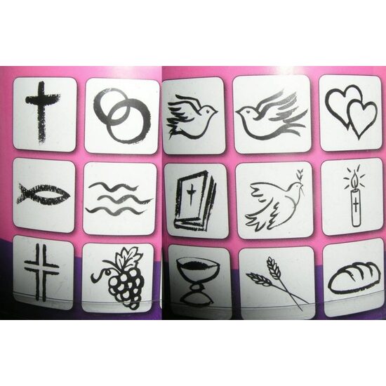 20-4888483 Set 15 stampile+1 tus negru -Heyda , Spirit