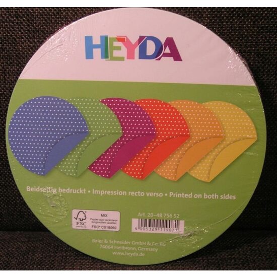 204875652 Hartie origami - Heyda - 15 cm diametru.