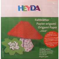 20-4875559 Hartie origami - Heyda - 15 15cm, Luck