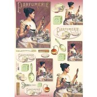 Hartie decoupage 80 gr, 50 x 70, - DFG345 - Parfumerie-DISC