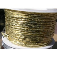 204845091 - Sfoara de hartie aurie 1m 2mm - diam - Heyda