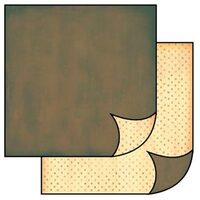 SBB015 - Hartie scrap booking - 31.2*30.3 - brown faded ring