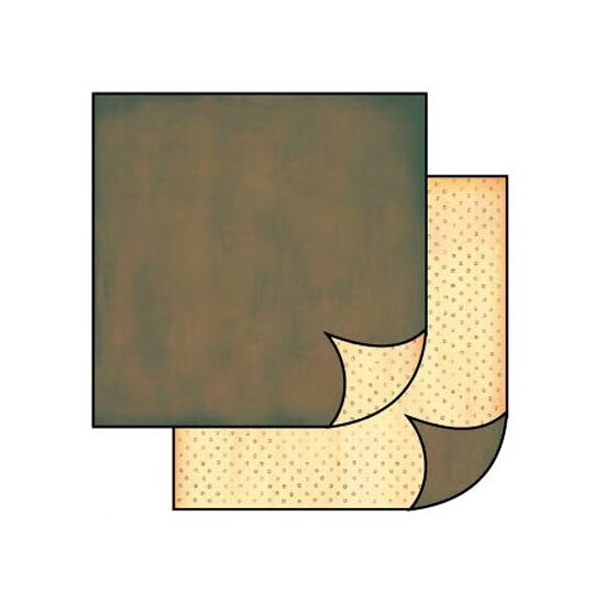 SBB015 - Hartie scrap booking - 31.2*30.3 - brown faded ring