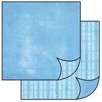 SBB032 - Hartie scrap booking - 31.2*30.3 - blu fade tart.
