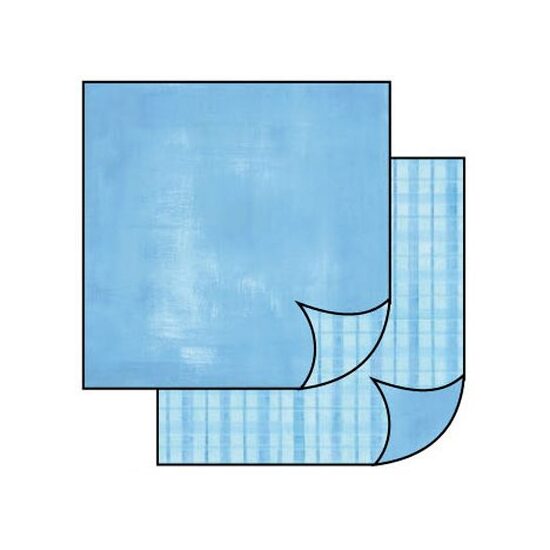 SBB032 - Hartie scrap booking - 31.2*30.3 - blu fade tart.