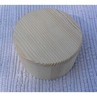 Cutie lemn rotunda - Pentart