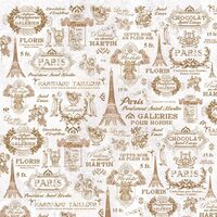 FLSP/ST01 - Fetru printat 30x30cmx1mm - Tour Eiffel