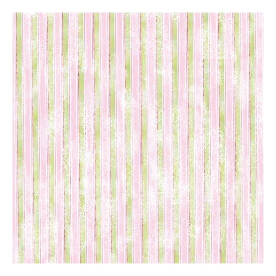 FLSP/ST20 - Fetru printat 30x30cmx1mm - green and pink strips- Stamperia