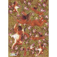 HDCADE182 - Hartie decupaj 50X70CM - ARTE- GIARDINO D ANGELI