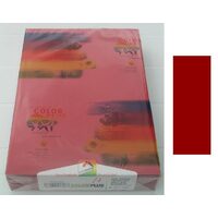 Top hartie colorata A4 - 80gr - rosu cristmas