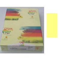 Top hartie colorata A4 -160gr - galben pal - galben mediu