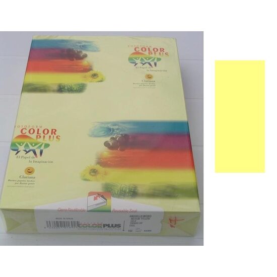 Top hartie colorata A4 -160gr - galben pal - galben mediu