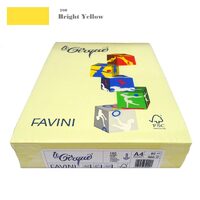 Set 250 coli A4, 160gr/mp - galben - Favini - LIB