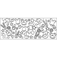5704 Stampila silicon - continua - Baby - Fiskars